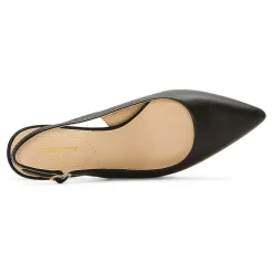 Liz Claiborne Keith Womens Pointed Closed Toe Kitten Heel Pumps