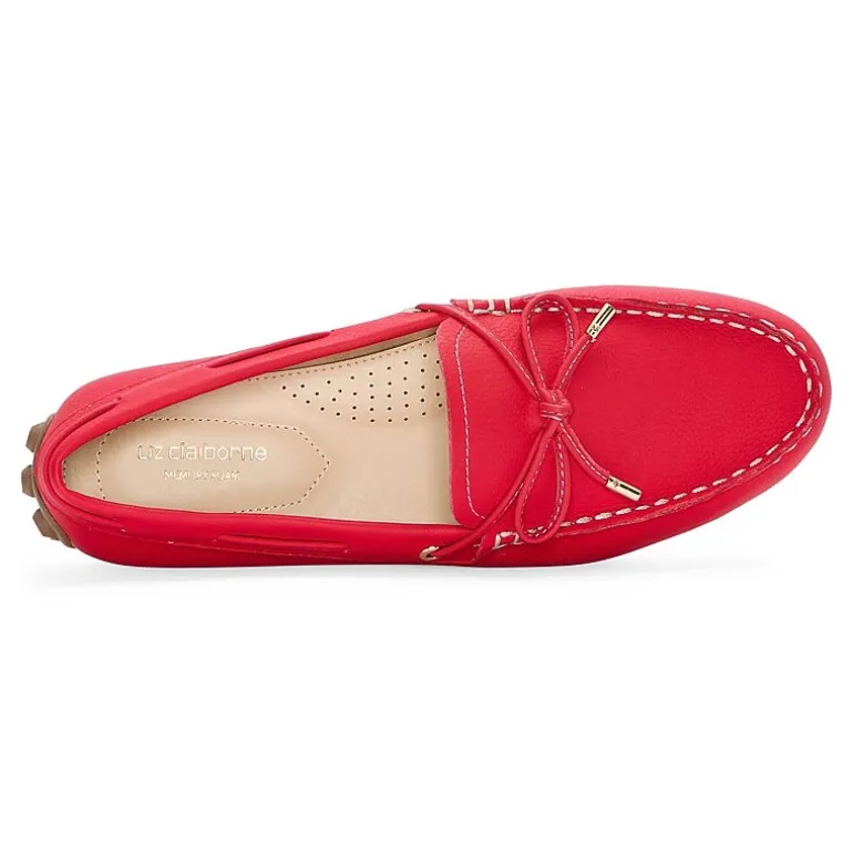 Liz Claiborne Kingslie Womens Moc Closed Toe Loafers