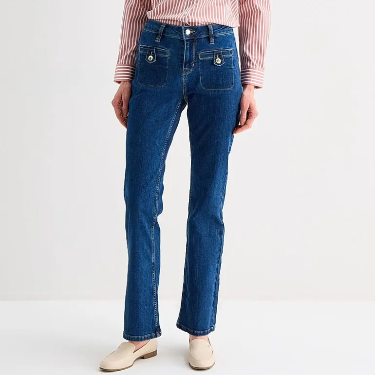 Liz Claiborne Lana Womens High Rise Bootcut Jean