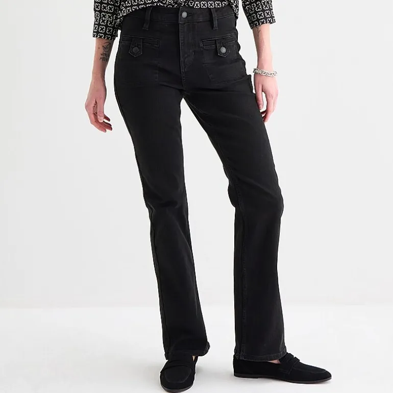 Liz Claiborne Lana Womens High Rise Bootcut Jean