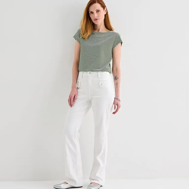 Liz Claiborne Lana Womens High Rise Bootcut Jean