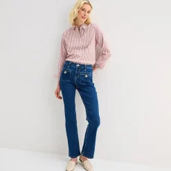 Liz Claiborne Lana Womens Tall High Rise Bootcut Jean