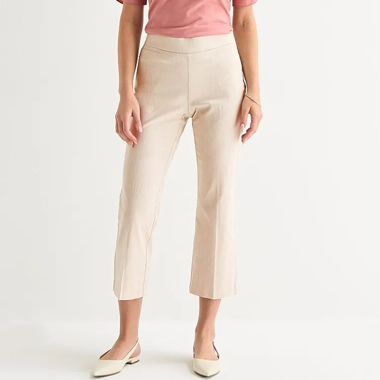 Liz Claiborne Lisa Womens Flare Capri Pant