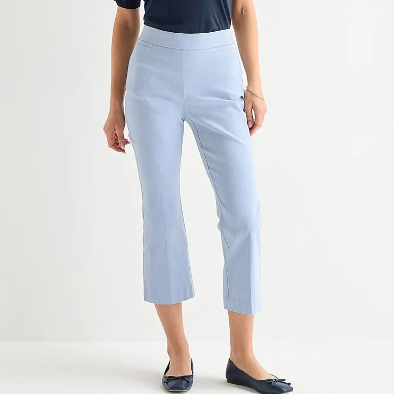 Liz Claiborne Lisa Womens Flare Capri Pant