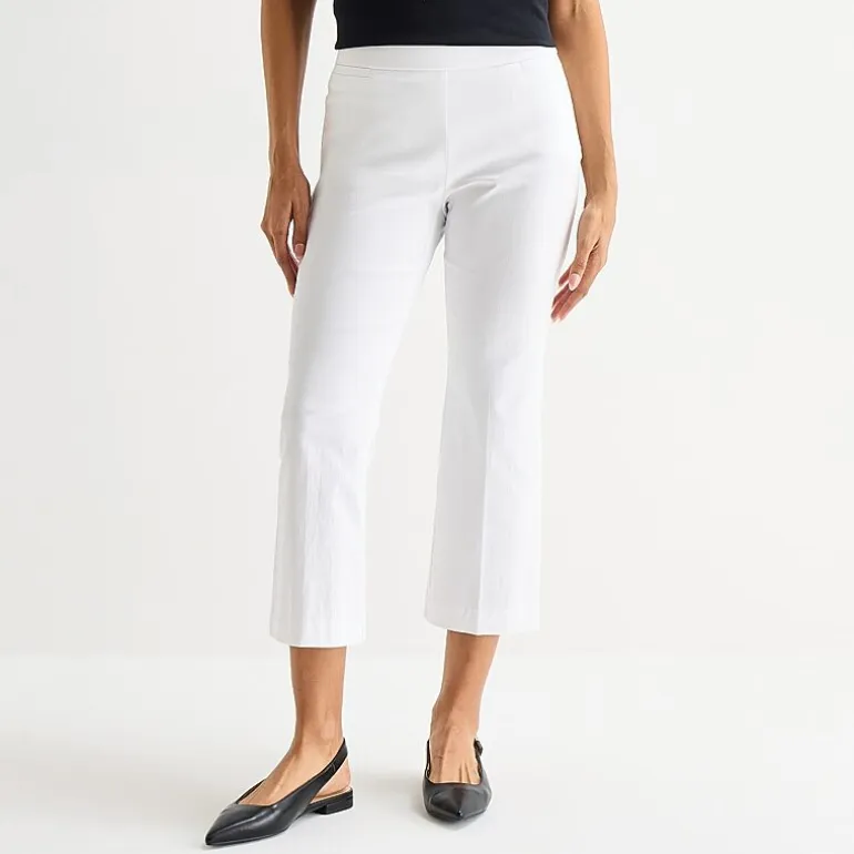 Liz Claiborne Lisa Womens Flare Capri Pant
