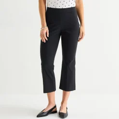 Liz Claiborne Lisa Womens Flare Capri Pant