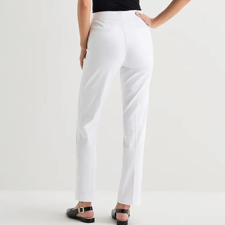 Liz Claiborne Lisa Womens Straight Pull-On Pant