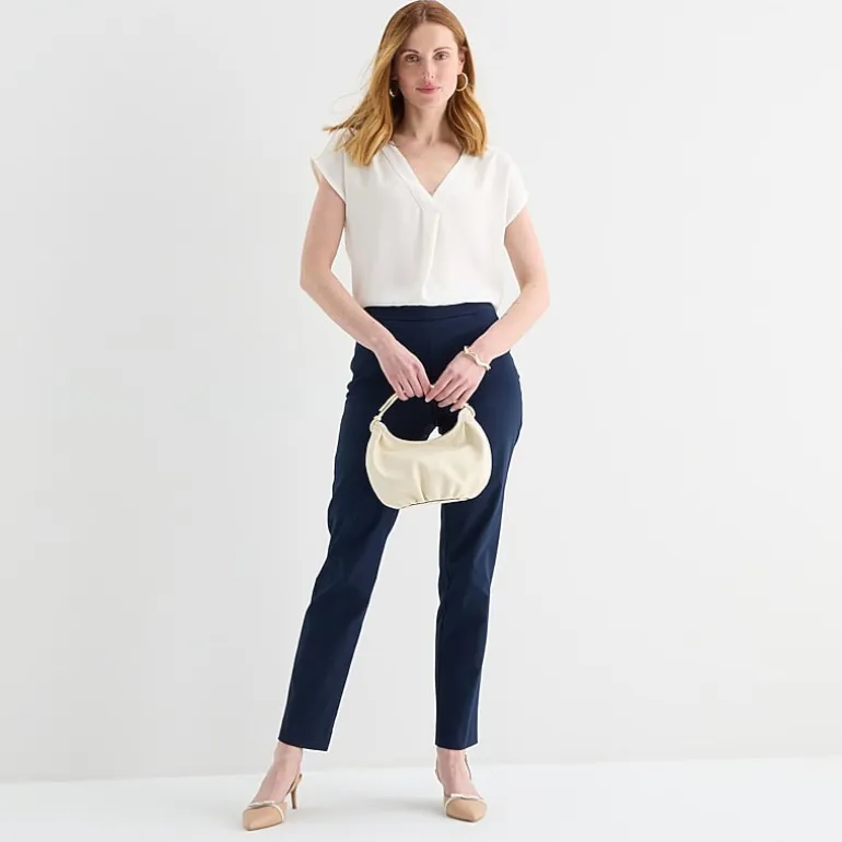 Liz Claiborne Lisa Womens Straight Pull-On Pant