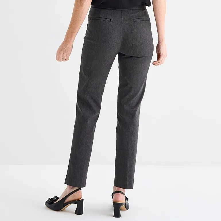 Liz Claiborne Lisa Womens Straight Pull-On Pant