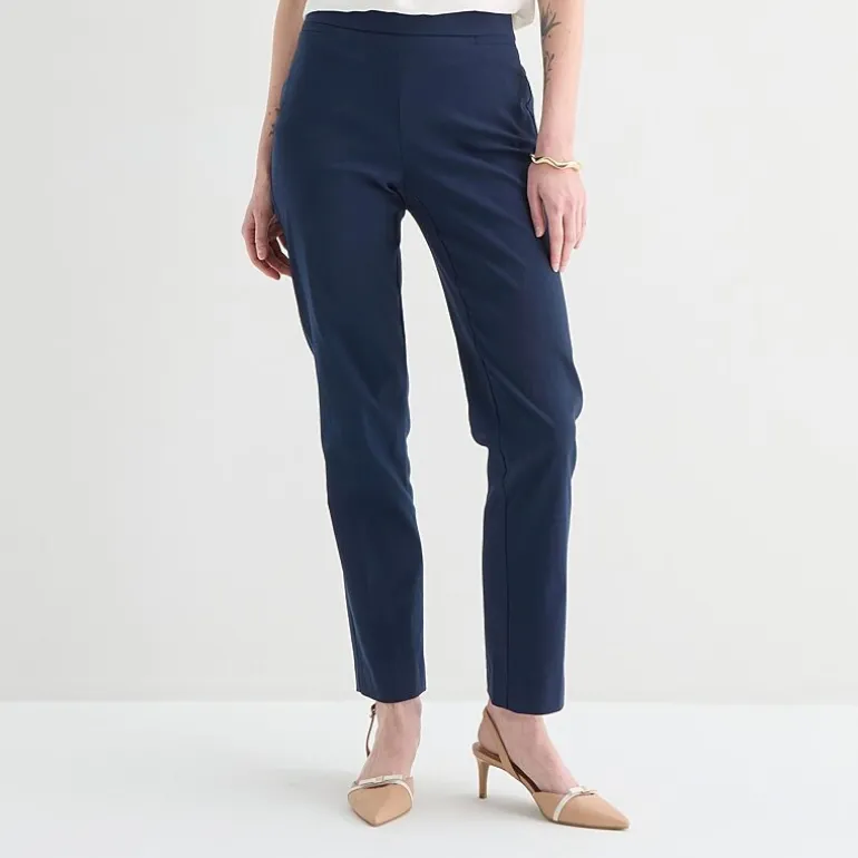 Liz Claiborne Lisa Womens Straight Pull-On Pant