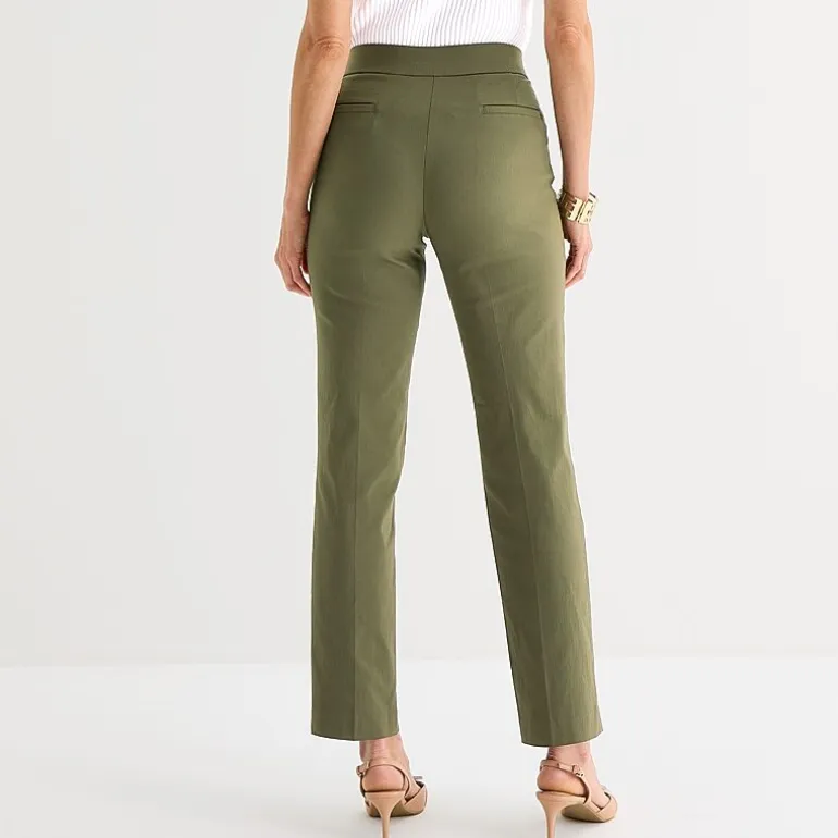 Liz Claiborne Lisa Womens Straight Pull-On Pant