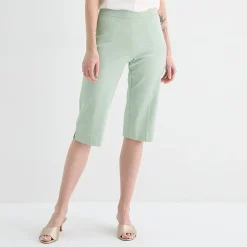 Liz Claiborne Lisa Womens Straight Capri Pant