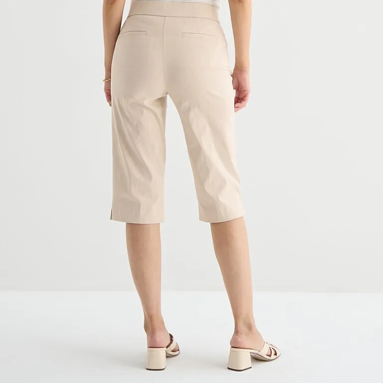 Liz Claiborne Lisa Womens Straight Capri Pant