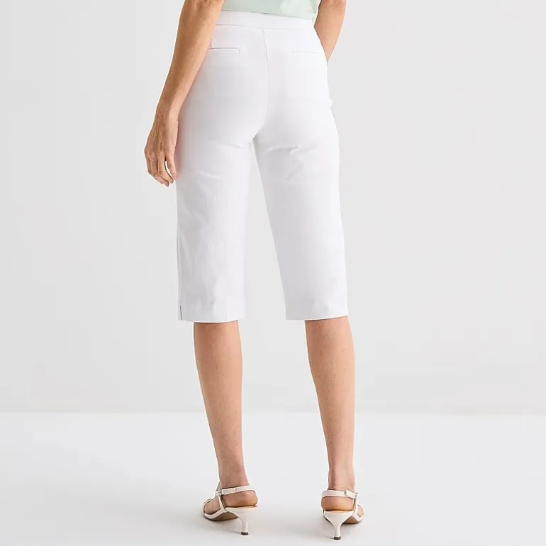 Liz Claiborne Lisa Womens Straight Capri Pant