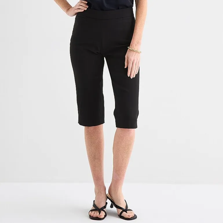 Liz Claiborne Lisa Womens Straight Capri Pant