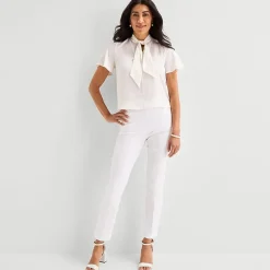 Liz Claiborne Lisa Womens Straight Pull-On Pant
