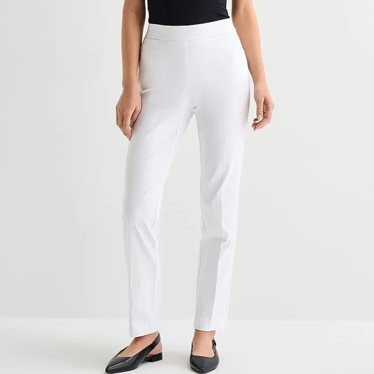 Liz Claiborne Lisa Womens Straight Pull-On Pant