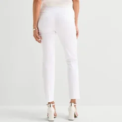 Liz Claiborne Lisa Womens Straight Pull-On Pant