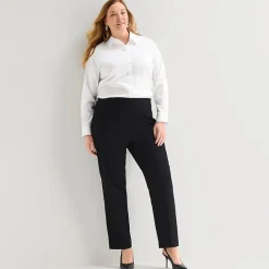 Liz Claiborne Lisa Womens Straight Pull-On Pant