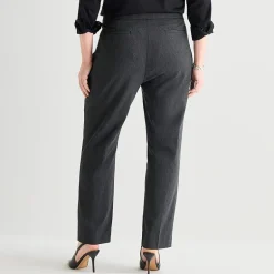 Liz Claiborne Lisa Womens Straight Pull-On Pant