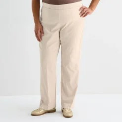Liz Claiborne Lisa Womens Straight Pull-On Pant
