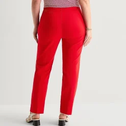 Liz Claiborne Lisa Womens Straight Pull-On Pant