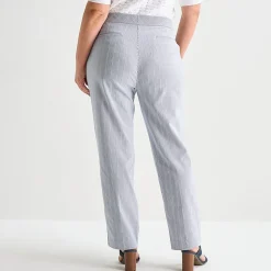 Liz Claiborne Lisa Womens Straight Pull-On Pant