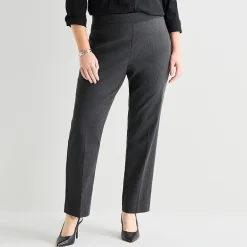 Liz Claiborne Lisa Womens Straight Pull-On Pant