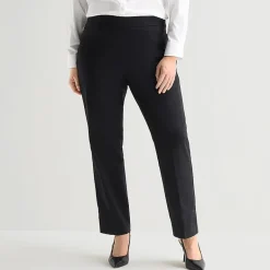 Liz Claiborne Lisa Womens Straight Pull-On Pant