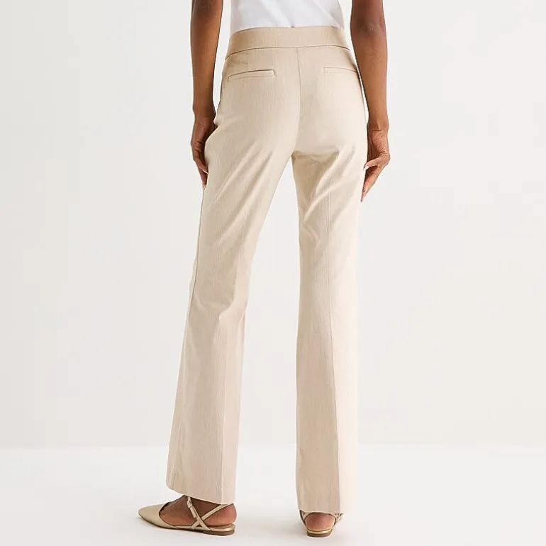 Liz Claiborne Lisa Womens Tall Flare Pull-On Pant