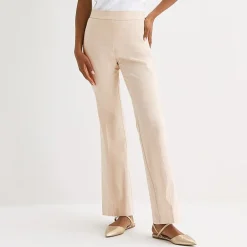 Liz Claiborne Lisa Womens Tall Flare Pull-On Pant