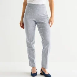 Liz Claiborne Lisa Womens Tall Straight Pull-On Pant