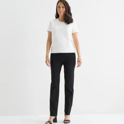 Liz Claiborne Lisa Womens Tall Straight Pull-On Pant
