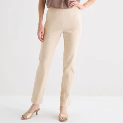 Liz Claiborne Lisa Womens Tall Straight Pull-On Pant