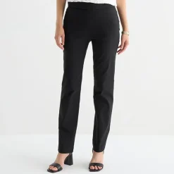 Liz Claiborne Lisa Womens Tall Straight Pull-On Pant