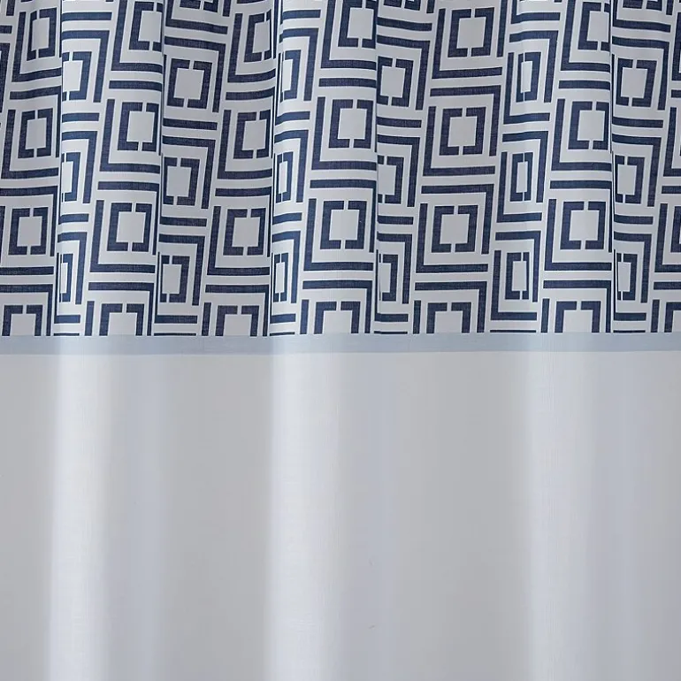 Liz Claiborne Logo Shower Curtain
