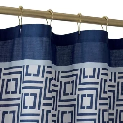 Liz Claiborne Logo Shower Curtain