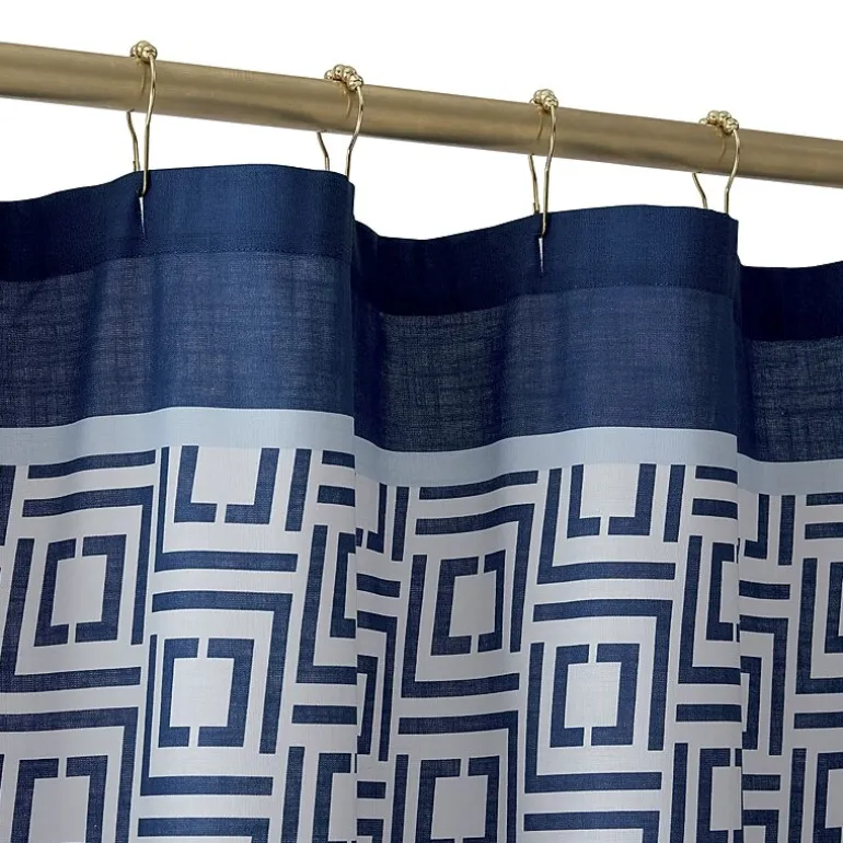 Liz Claiborne Logo Shower Curtain