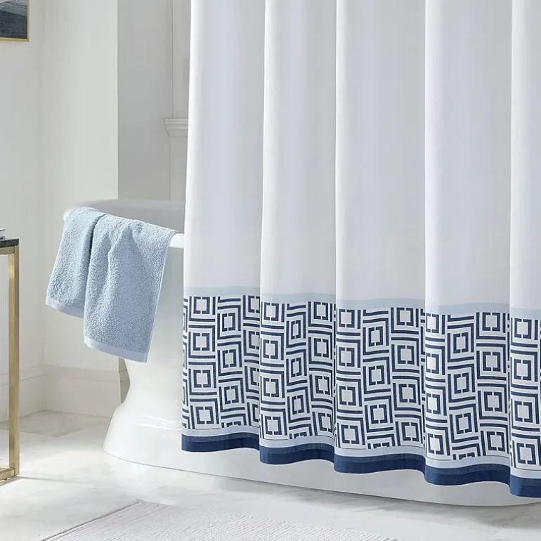 Liz Claiborne Logo Shower Curtain