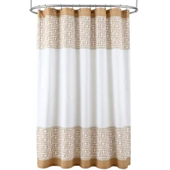 Liz Claiborne Logo Shower Curtain