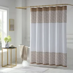 Liz Claiborne Logo Shower Curtain