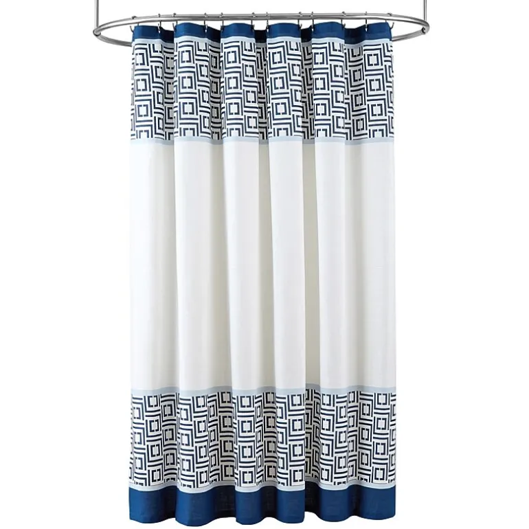 Liz Claiborne Logo Shower Curtain