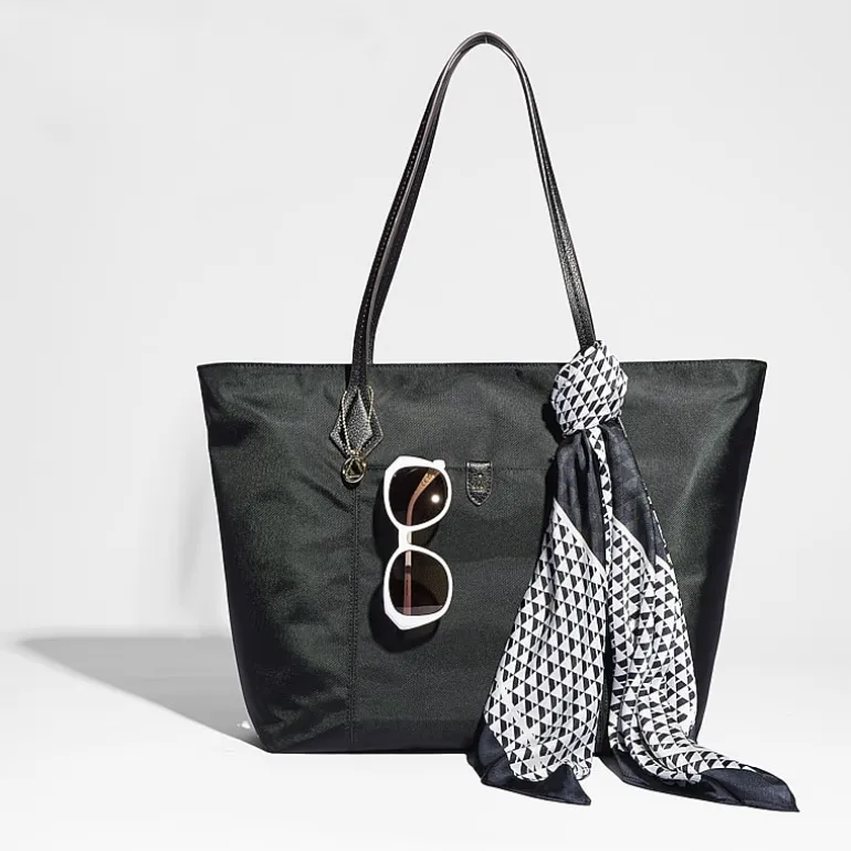 Liz Claiborne Louise Nylon Tote Bag