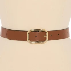 Liz Claiborne 29mm Geo Flip Reversible Womens Belt