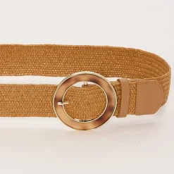 Liz Claiborne O-Ring Buckle Strech Belt Womens Belt