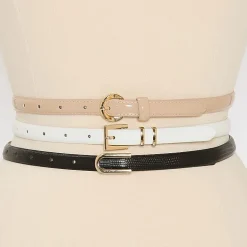 Liz Claiborne 3-pc. Womens Belt