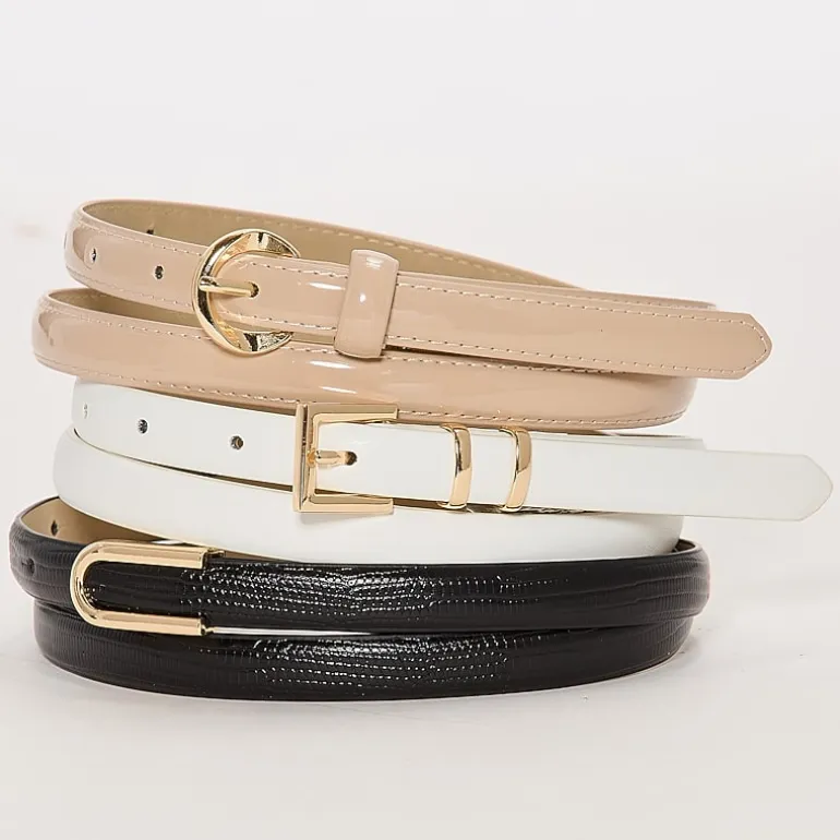 Liz Claiborne 3-pc. Womens Belt