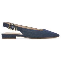 Liz Claiborne Shae Womens Pointed Closed Toe Ballet Flats