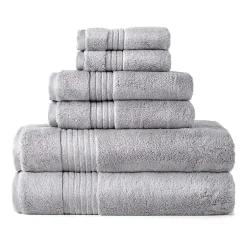 Liz Claiborne Signature Plush Solid 6-pc. Towel Set