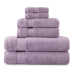 Liz Claiborne Signature Plush Solid 6-pc. Towel Set